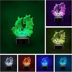 Lampe LED Anime Manga One Piece Thousand Sunny