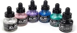 Encres nacrées Daler Rowney FW