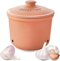 Pot à ail en terre cuite Römertopf
