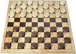 Engelhart Jeu de Dames en Bois
