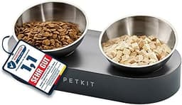 PETKIT CYBERTAIL Bol Surélevé en Acier Inoxydable