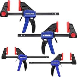 WORKPRO Set 4 serre-joints