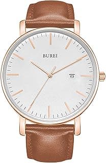 Montre minimaliste cuir BUREI