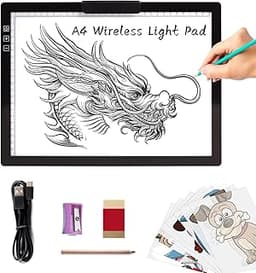 Tablette lumineuse A4 rechargeable