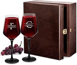 Maverton Ensemble de 2x Verre à vin pour Couples