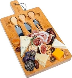 BlauKe® Plateau à Fromage en Bois de Bambou