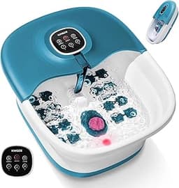 Bain de Pieds Pliable avec Chauffage