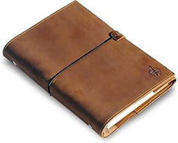 Journal en cuir A5 rechargeable
