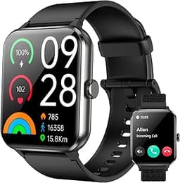 IOWODO Montre Connectée Femme Homme