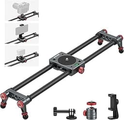 NEEWER Slider fibre de carbone 40 cm