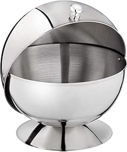 Sucrier inox à couvercle roulant APS