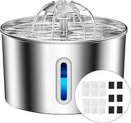 BalimoPet Fontaine inox 2,2 L