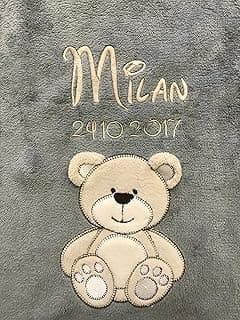 KIDDI-MEDIA Couverture pour bébé Douce et Douillette