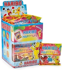 HARIBO Happy Life Assortiment de Bonbons Gélifiés