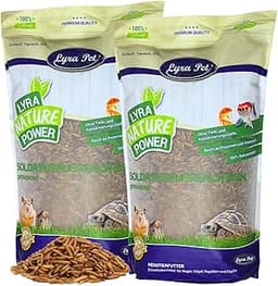 Larves de mouches soldats séchées 10 kg