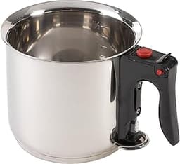Saucière bain-marie inox 18/10 BAUMALU