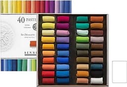Sennelier ensemble de Pastel secs 40 demi-pastels
