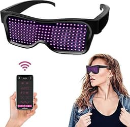 Victop Lunettes LED personnalisables