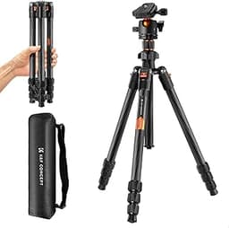 Trépied carbone K&F 162 cm