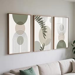 PWAAHDC Triptyque Vert Sauge