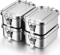 Umigy – 4 boîtes inox clipsables