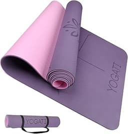 YOGATI - Tapis Yoga Antidérapant et Epais