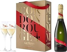 Coffret Champagne MUMM + 2 flûtes