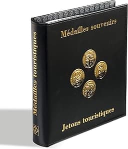 Leuchtturm n 342176 Album numismatique Optima Classic-Design