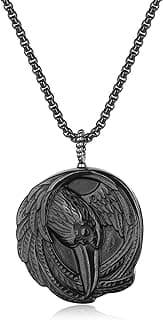 Collier pendentif obsidienne COAI