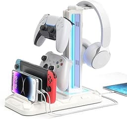 Support casque LED