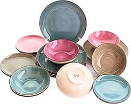 Bidasoa Service de Table en Grès - 18 Pièces