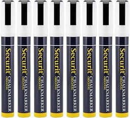 Securit Marqueurs craie liquide (lot de 8)