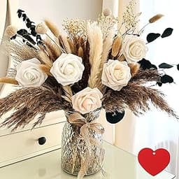 Fleurs artificielles en vase