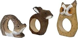 Ronds de serviette animaux