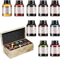 Flacons d’Encre de Calligraphie Couleur