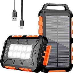 Batterie Externe Solaire 26800mAh