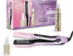 Demeliss Coffret Lisseur Vapeur Titanium DREAMS EDITION - Soin Kératine et Élixir de Brillance Inclus