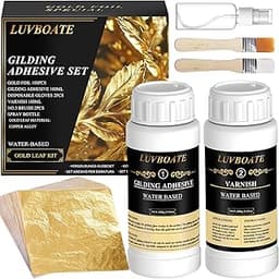 Feuille d'or colle set