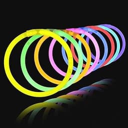 Bracelets lumineux Glow Stick Pack Multicolore