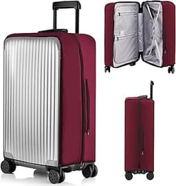 Housse de valise transparente