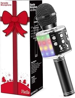 Micro Karaoké Bluetooth LED