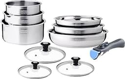 Batterie de cuisine 10 pièces ARTHUR MARTIN
