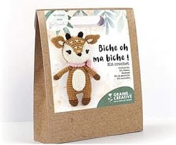 Kit crochet Biche GRAINE CREATIVE