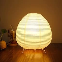 Lampe papier de riz rétro
