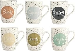 Set de 6 mugs H&H