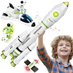 Fusée Jouet Espace 5 en 1