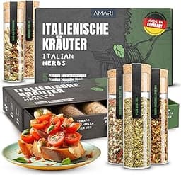 AMARI ® Ensemble de Epices pour Herbes Italiennes