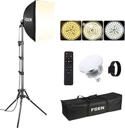 Kit FGen Softbox 40x40 cm avec ampoule LED réglable