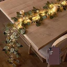 Guirlande eucalyptus LED