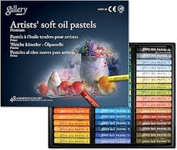 Mungyo Gallery Soft Oil Pastels Lot de 48 couleurs assorties